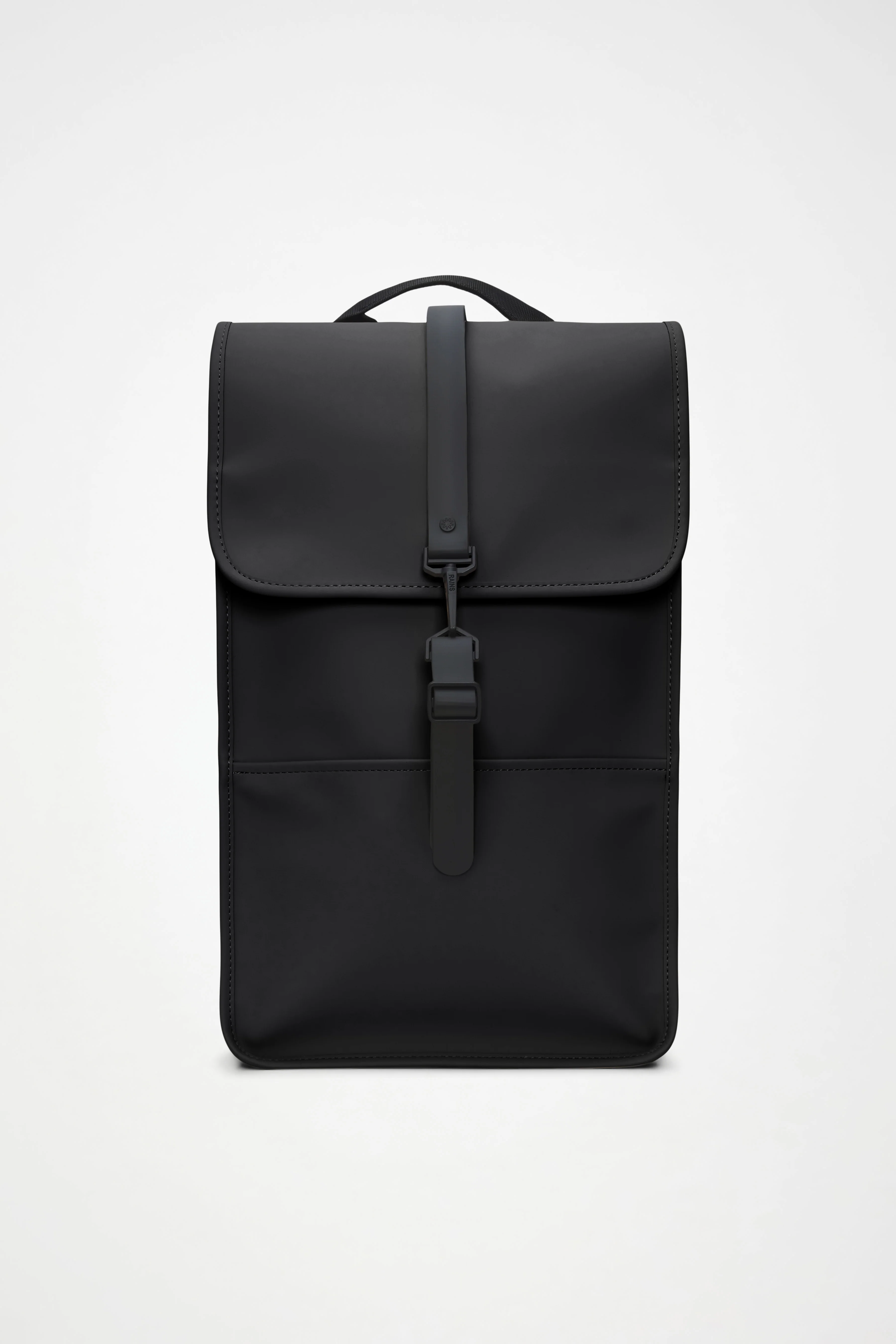 Rains Backpack black for wet campus commute