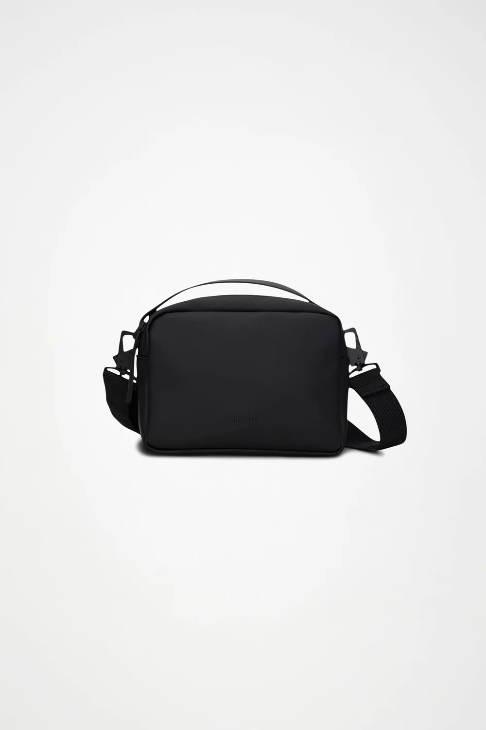 Rains Box Bag in black